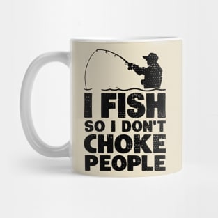 Angler funny design Mug